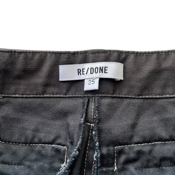 New Without Tags RE/DONE Military Wide Leg Cargo Size 25 - Picture 2 of 9